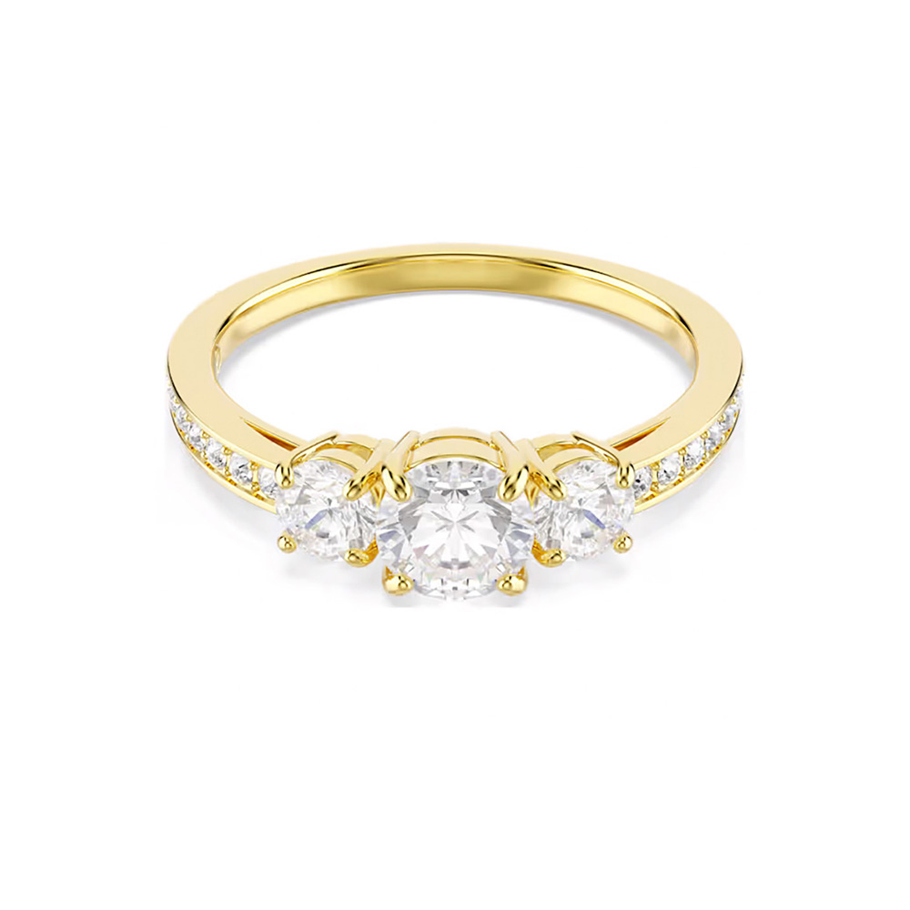 Swarovski Δαχτυλίδια Stilla Attract 5723294 Επιχρυσωμένο με κίτρινο χρυσό