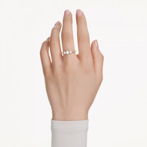 Swarovski Δαχτυλίδια Stilla Attract 5723295 Επιχρυσωμένο με κίτρινο χρυσό