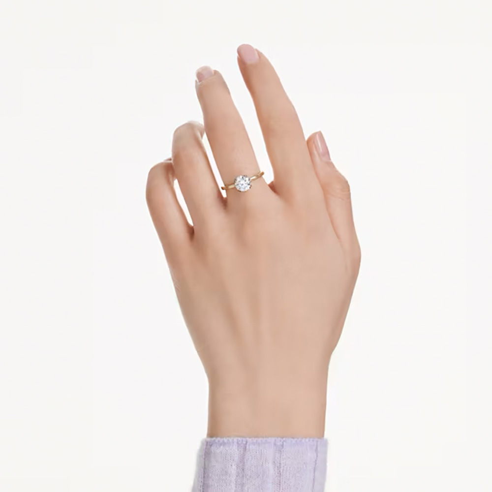 Swarovski Δαχτυλίδια Stilla Attract 5723331 Επιχρυσωμένο με κίτρινο χρυσό