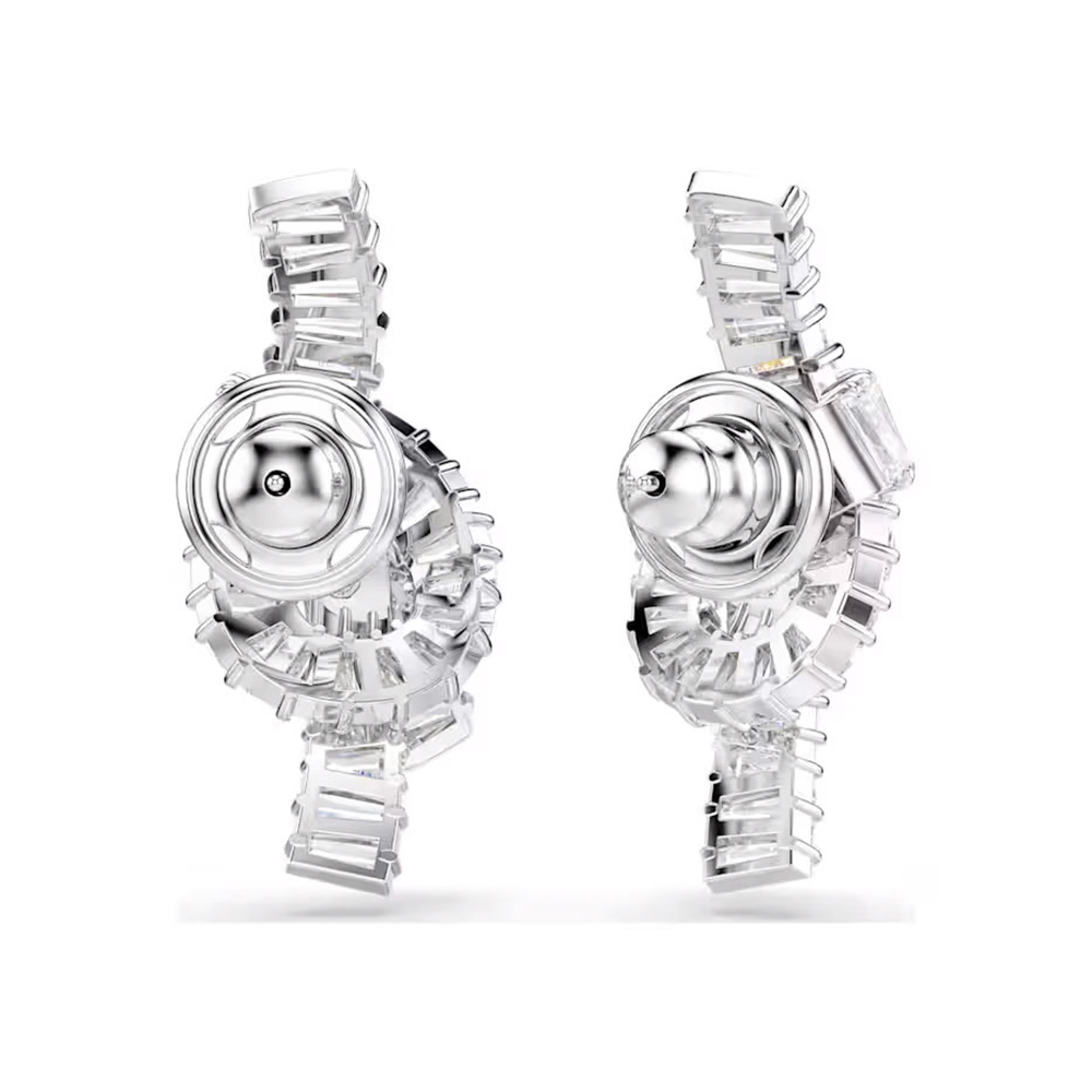 Swarovski Σκουλαρίκια Κόμπος Matrix 5727040 Επιροδιωμένα