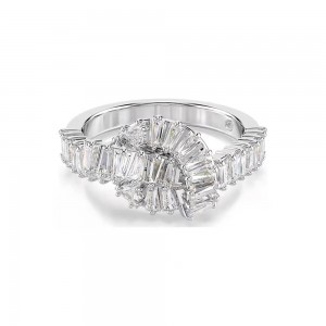 Swarovski Δαχτυλίδι Κόμπος Matrix 5727112 Επιροδιωμένο