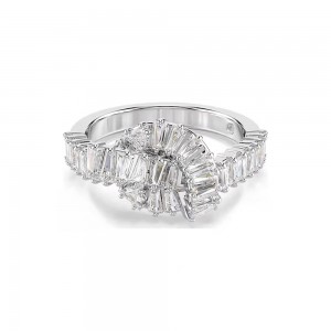 Swarovski Δαχτυλίδι Κόμπος Matrix 5727119 Επιροδιωμένο
