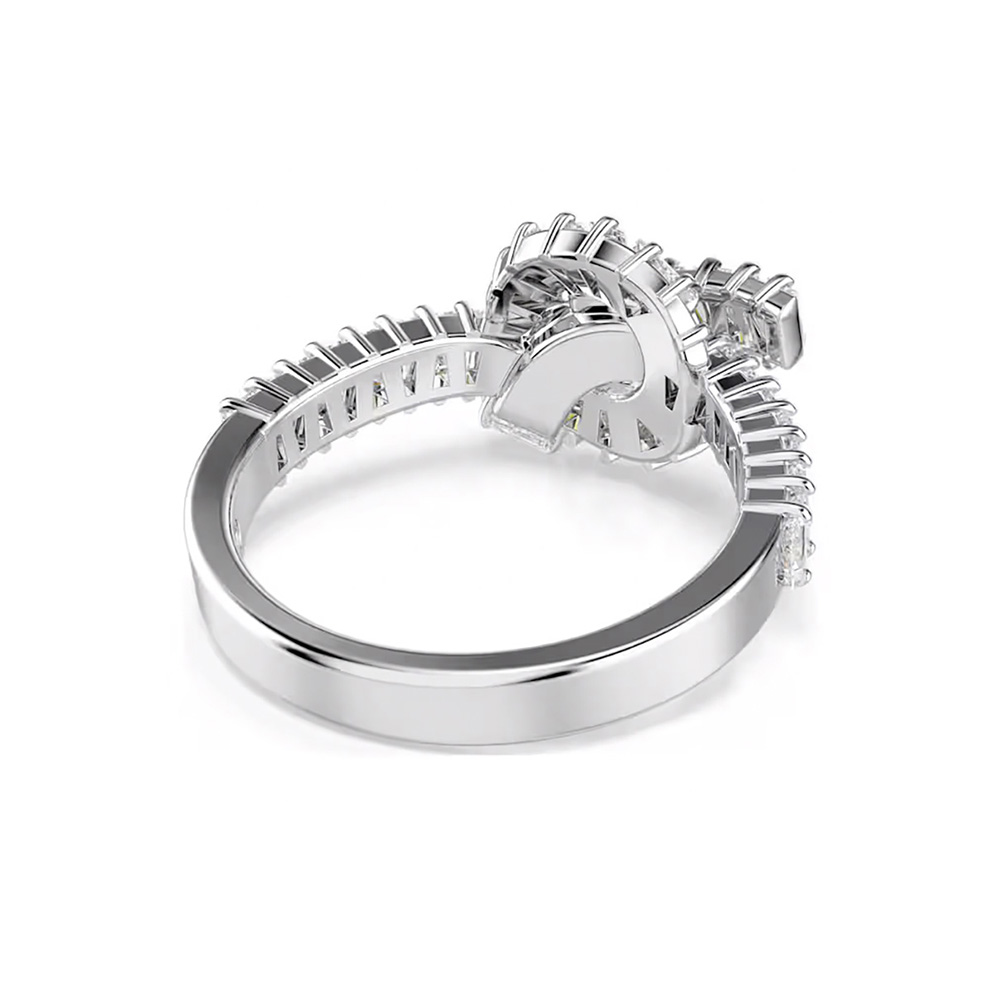 Swarovski Δαχτυλίδι Κόμπος Matrix 5727122 Επιροδιωμένο