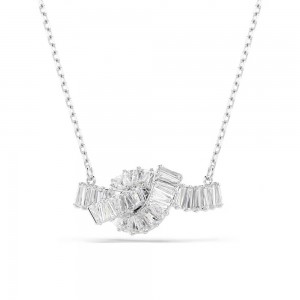 Swarovski Κολιέ Κόμπος Matrix 5728553 Επιροδιωμένο