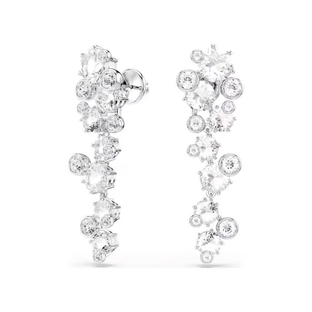 Swarovski Σκουλαρίκια Constella 5732252 Επιροδιωμένο