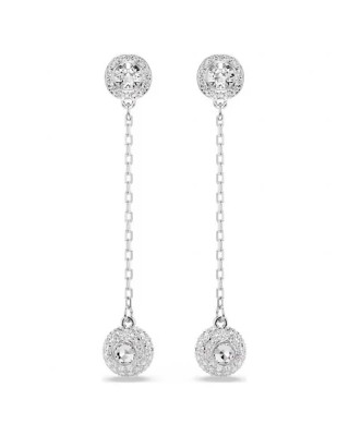 Swarovski Σκουλαρίκια Una Angelica 5732273 Επιπλατινωμένα