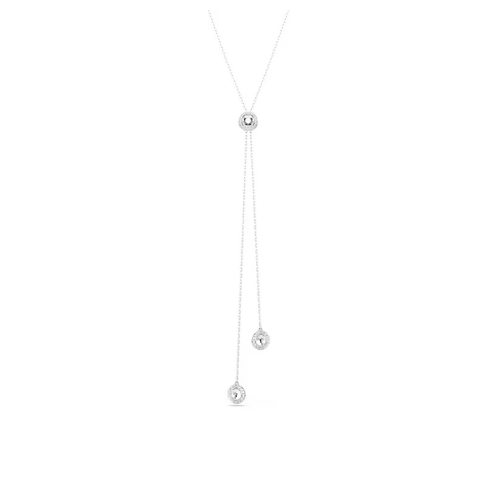 Swarovski Κολιέ σε σχήμα Y Una Angelic 5733067 Επιροδιωμένο