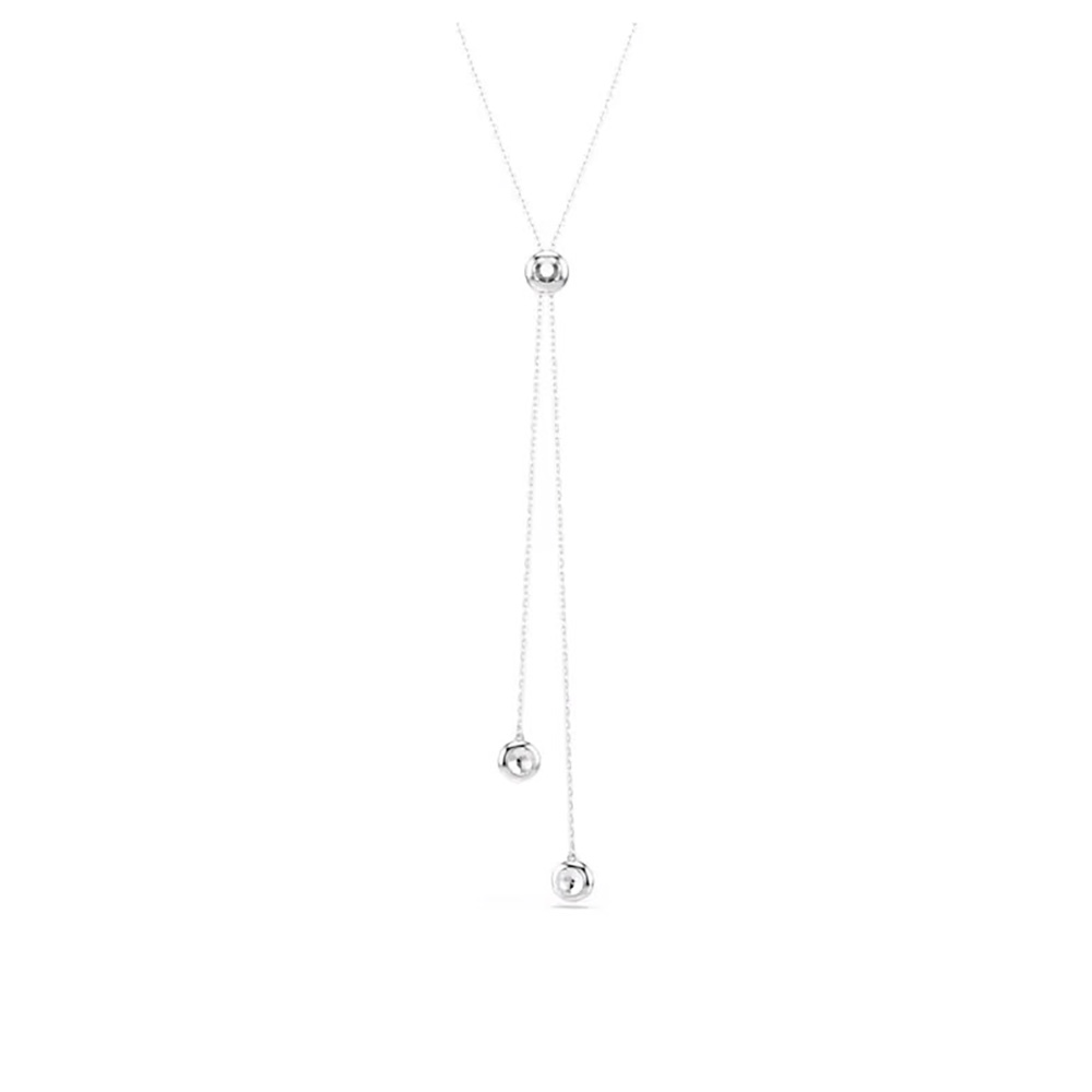 Swarovski Κολιέ σε σχήμα Y Una Angelic 5733067 Επιροδιωμένο