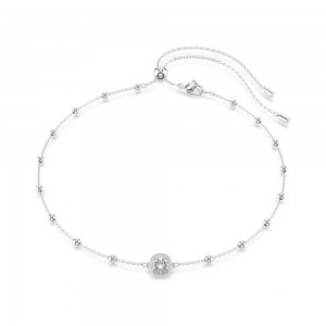 Swarovski Κολιέ Τσόκερ Una Angelic 5733116 Επιροδιωμένο