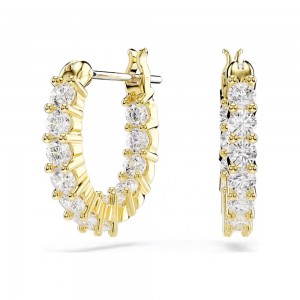 Swarovski Σκουλαρίκια Matrix Vittore 5733398 Επιχρυσωμένα με κίτρινο χρυσό