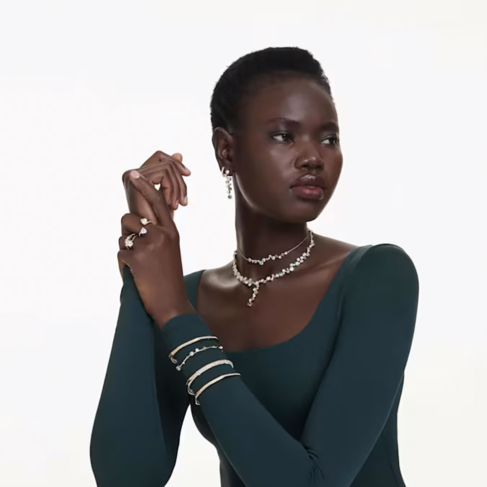 Swarovski Δαχτυλίδι Mesmera Attract 5733477 Επιχρυσωμένο με κίτρινο χρυσό