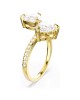 Swarovski Δαχτυλίδι Mesmera Attract 5733477 Επιχρυσωμένο με κίτρινο χρυσό
