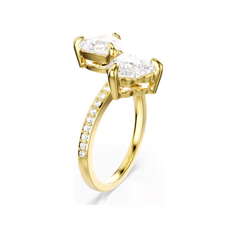 Swarovski Δαχτυλίδι Mesmera Attract 5733479 Επιχρυσωμένο με κίτρινο χρυσό