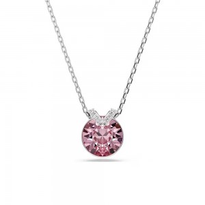 Swarovski Κολιέ Bella V 5734230 Επιροδιωμένο