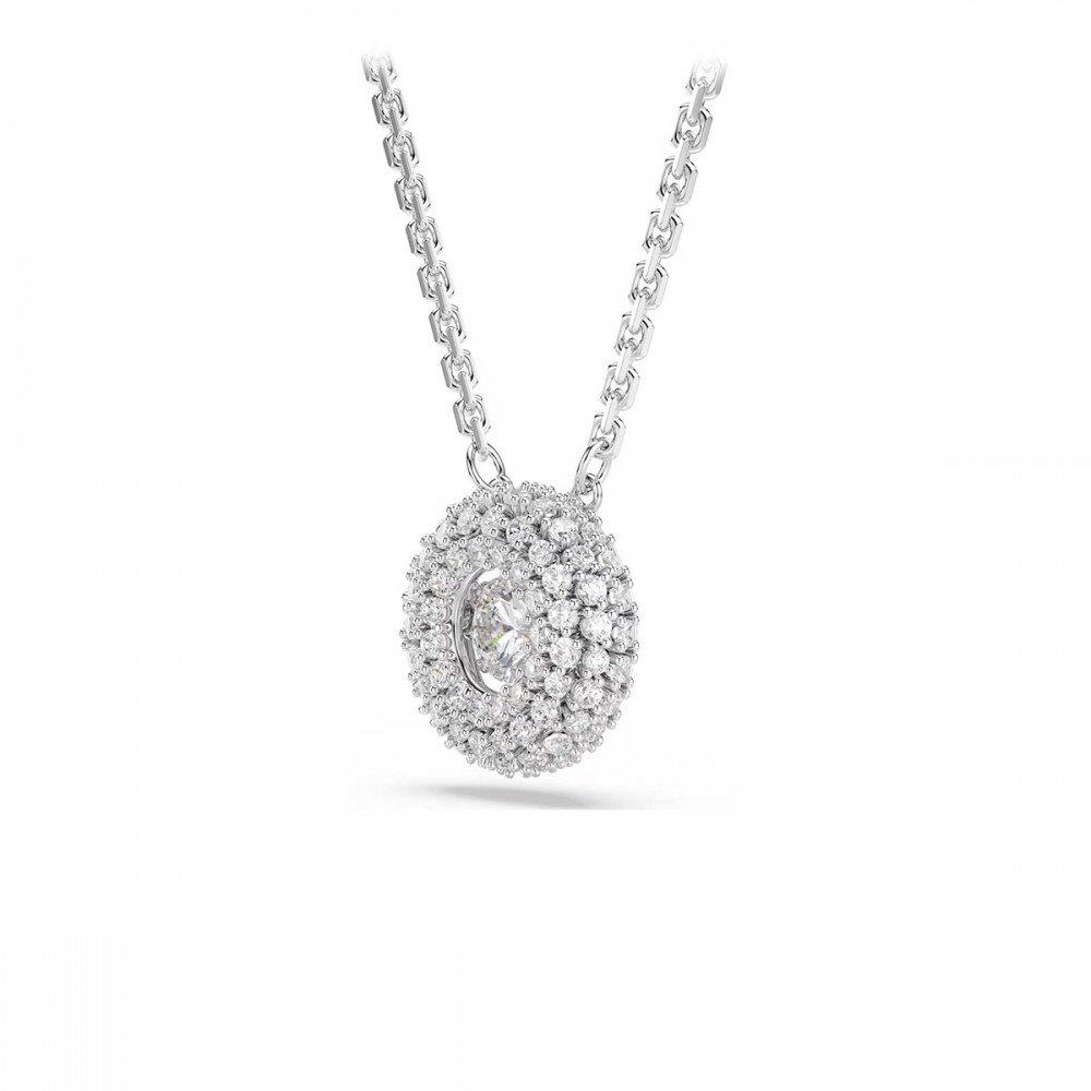 Swarovski Κολιέ Sublima 5738246 Επιμετάλλωση ροδίου