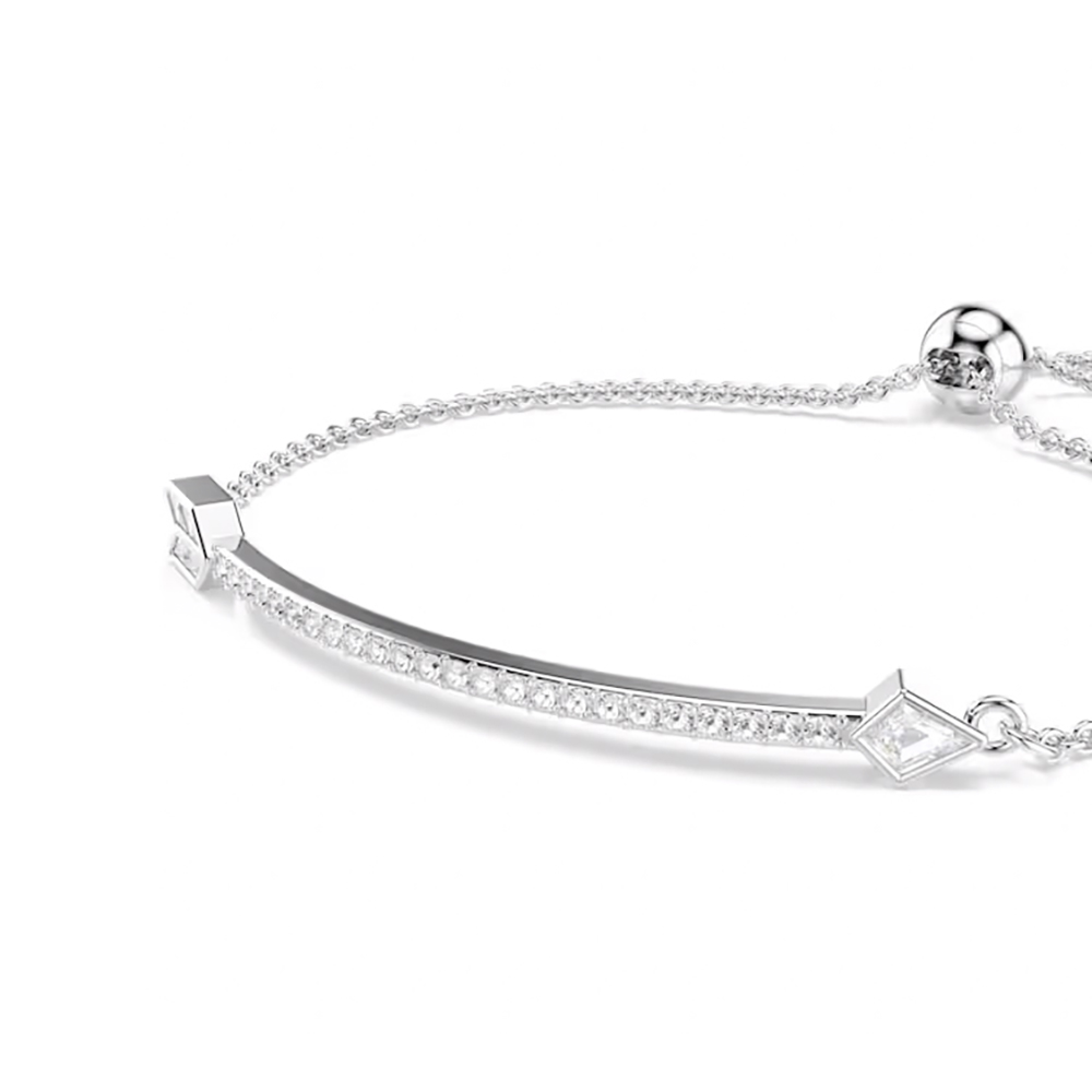 Swarovski Βραχιόλι Idyllia 5741523 Επιροδιωμένο