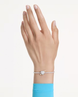 Swarovski Βραχιόλι Idyllia 5742022 Επιροδιωμένο