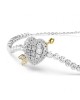 Swarovski Βραχιόλι Idyllia 5742022 Επιροδιωμένο