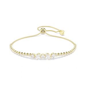 Swarovski Βραχιόλι Mesmera 5747939 Επιχρυσωμένο με κίτρινο χρυσό 