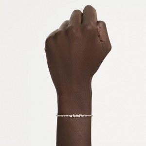 Swarovski Βραχιόλι Mesmera 5747939 Επιχρυσωμένο με κίτρινο χρυσό 