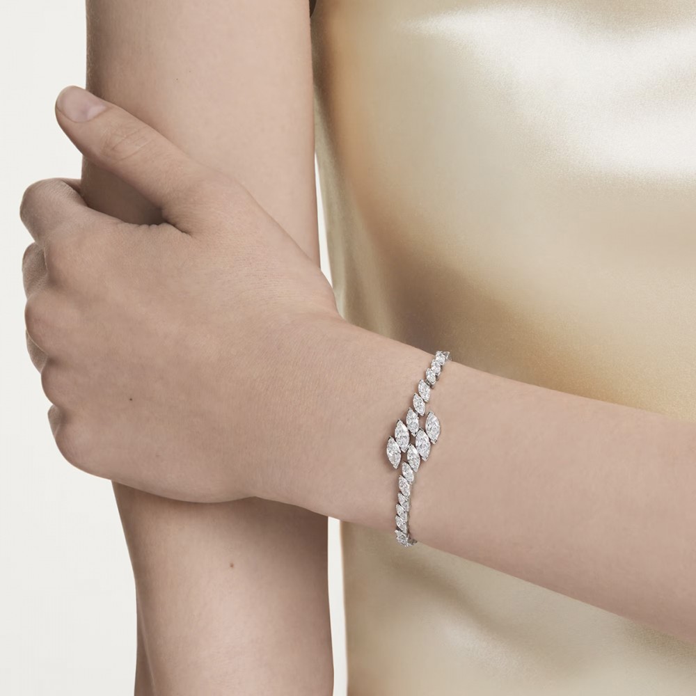 Swarovski Βραχιόλι Mesmera 5748014 Επιροδιωμένο