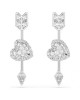 Swarovski Σκουλαρίκια Idyllia 5749602 Επιροδιωμένα