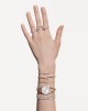 Swarovski Βραχιόλι Mesmera 5750440 Επιχρυσωμένο με κίτρινο χρυσό 