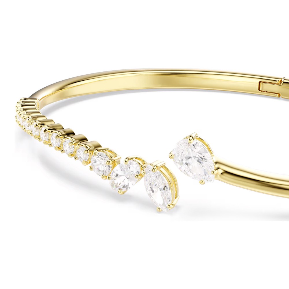 Swarovski Βραχιόλι Mesmera 5750440 Επιχρυσωμένο με κίτρινο χρυσό 