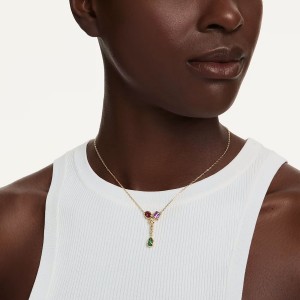 Swarovski Κολιέ Imber 5753261 Επιχρυσωμένο με κίτρινο χρυσό