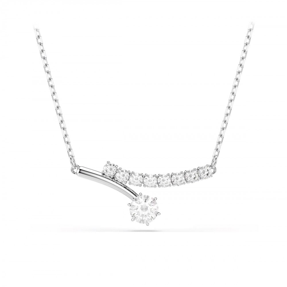 Swarovski Κολιέ Matrix 5753568 Επιροδιωμένο