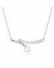 Swarovski Κολιέ Matrix 5753568 Επιροδιωμένο