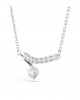 Swarovski Κολιέ Matrix 5753568 Επιροδιωμένο
