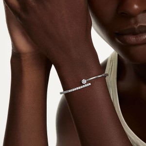 Swarovski Βραχιόλι Matrix 5753571 Επιροδιωμένο