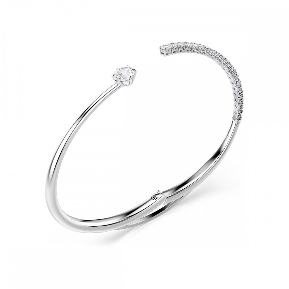 Swarovski Βραχιόλι Matrix 5753571 Επιροδιωμένο