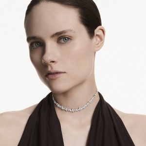 Swarovski Κολιέ Choker  Mesmera 5755905 Επιροδιωμένο