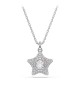 Swarovski Κολιέ Sublima 5758393 Επιμετάλλωση ροδίου