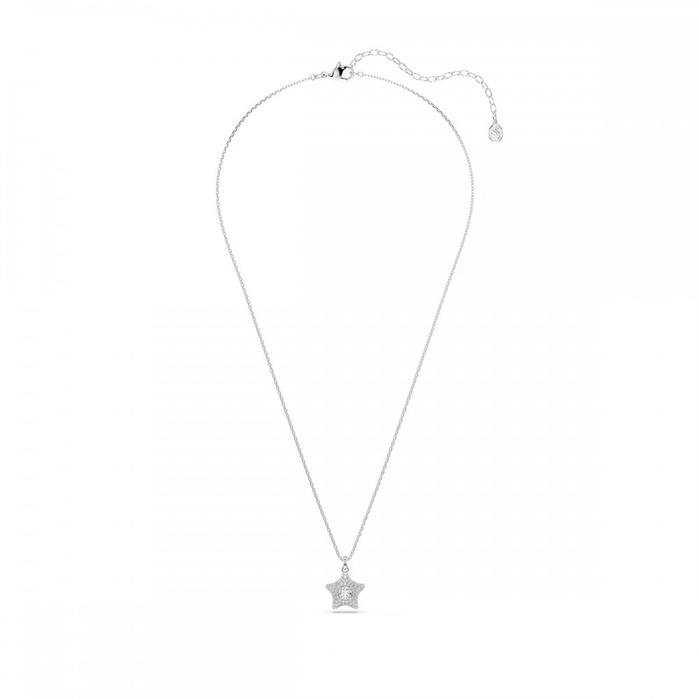 Swarovski Κολιέ Sublima 5758393 Επιμετάλλωση ροδίου