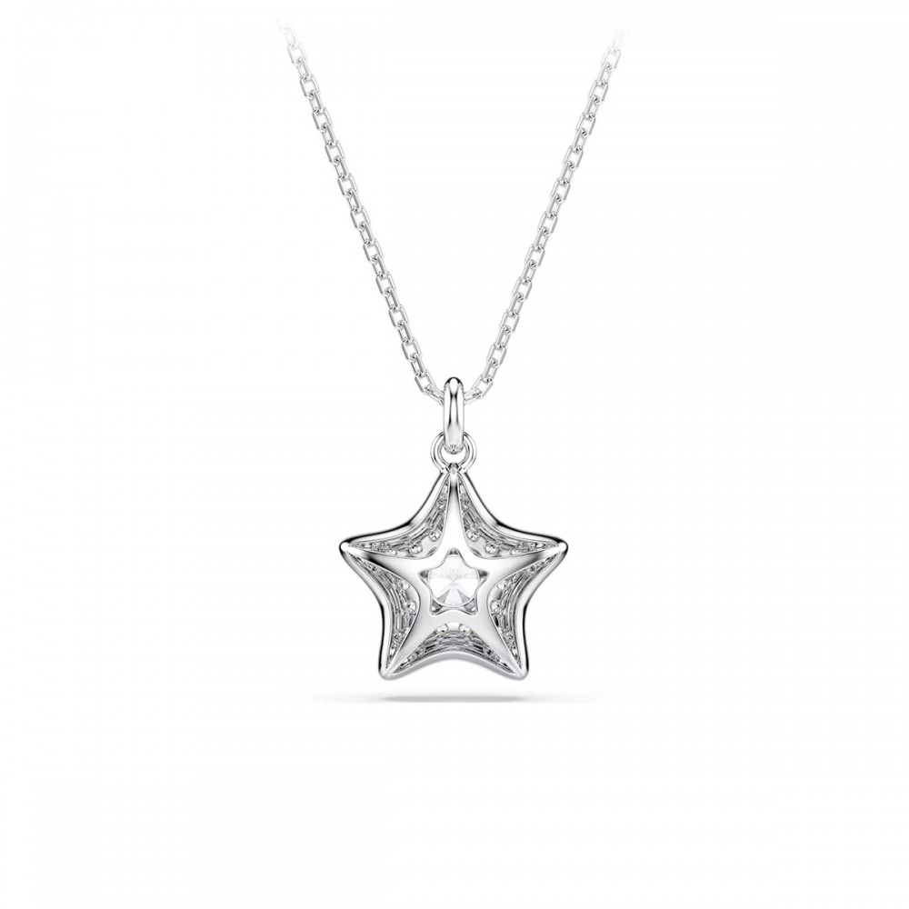Swarovski Κολιέ Sublima 5758393 Επιμετάλλωση ροδίου