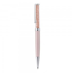 Swarovski Pen Crystalline 5224391 Pink lacquered Chrome plated Black color ink