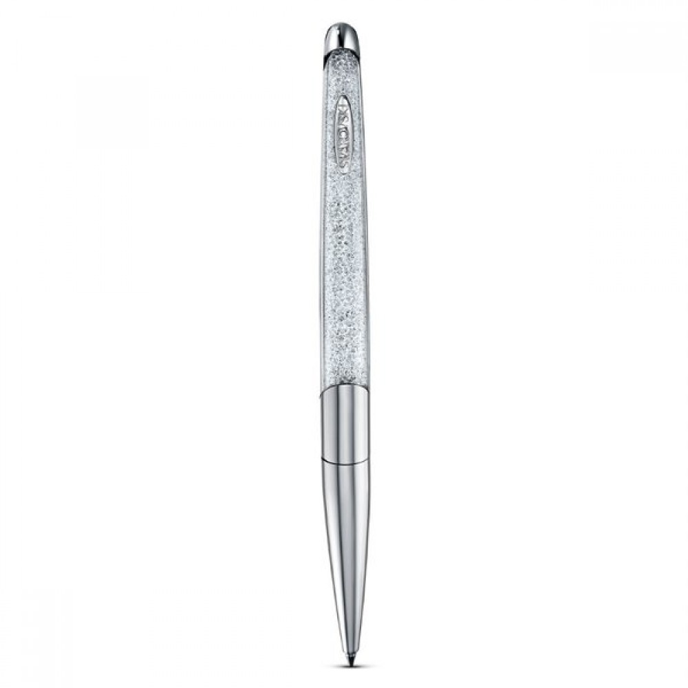 Swarovski Στυλό Nova Ballpoint 5534324 Επιπλατινωμένο