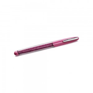 Swarovski Στυλό Rollerball Crystalline Nova 5717141 Ροζ Επιμετάλωση χρωμίου