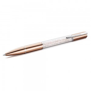 Swarovski Στυλό Rollerball Crystalline Lustre 5717529 Επιμετάλλωση σε ροζ χρυσαφί τόνο