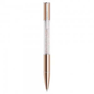 Swarovski Στυλό Rollerball Crystalline Lustre 5717529 Επιμετάλλωση σε ροζ χρυσαφί τόνο