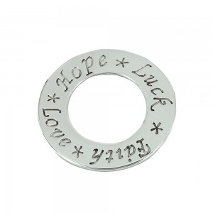 Wishes circle made of 925 sterling silver code 005509
