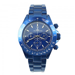 Toy Watch ME13BL Quartz multifunction Aluminum Bracelet Blue color dial