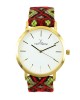 Toy Watch MYW05GD Quartz Ανοξείδωτο ατσάλι Multicolor υφασμάτινο λουρί Λευκό χρώμα καντράν