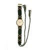 Toy Watch MYW06GD Quartz Ανοξείδωτο ατσάλι Multicolor υφασμάτινο λουρί Χρυσό χρώμα καντράν