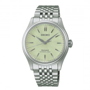Seiko Presage HCC002J1 Αυτόματο Ανοξείδωτο ατσάλι Μπρασελέ Πράσινο χρώμα καντράν