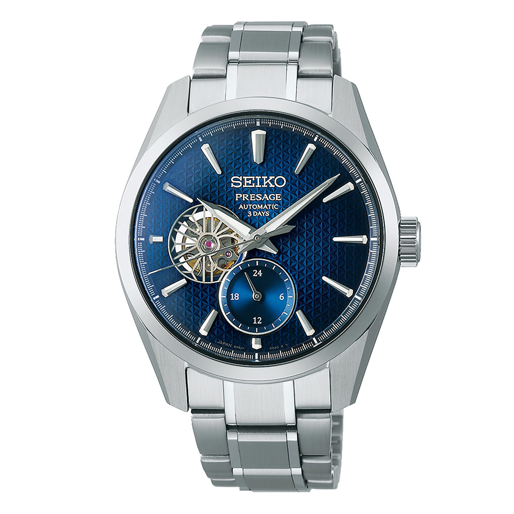 Seiko Presage SPB417J1 Αυτόματο Ανοξείδωτο ατσάλι Μπρασελέ Μπλε χρώμα καντράν