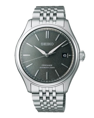 Seiko Presage SPB465J1 Αυτόματο Ανοξείδωτο ατσάλι Μπρασελέ Γκρι χρώμα καντράν